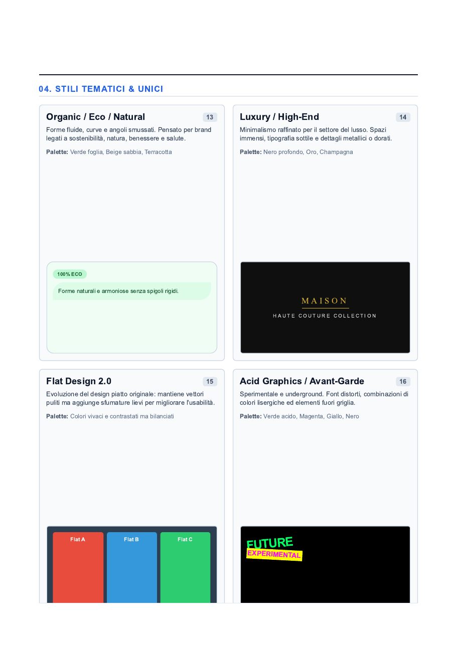 Guida agli stili di web design, pagina 4